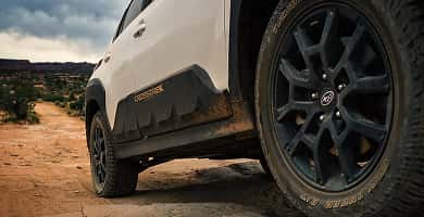Up to 9.3 Inches of Ground Clearance 