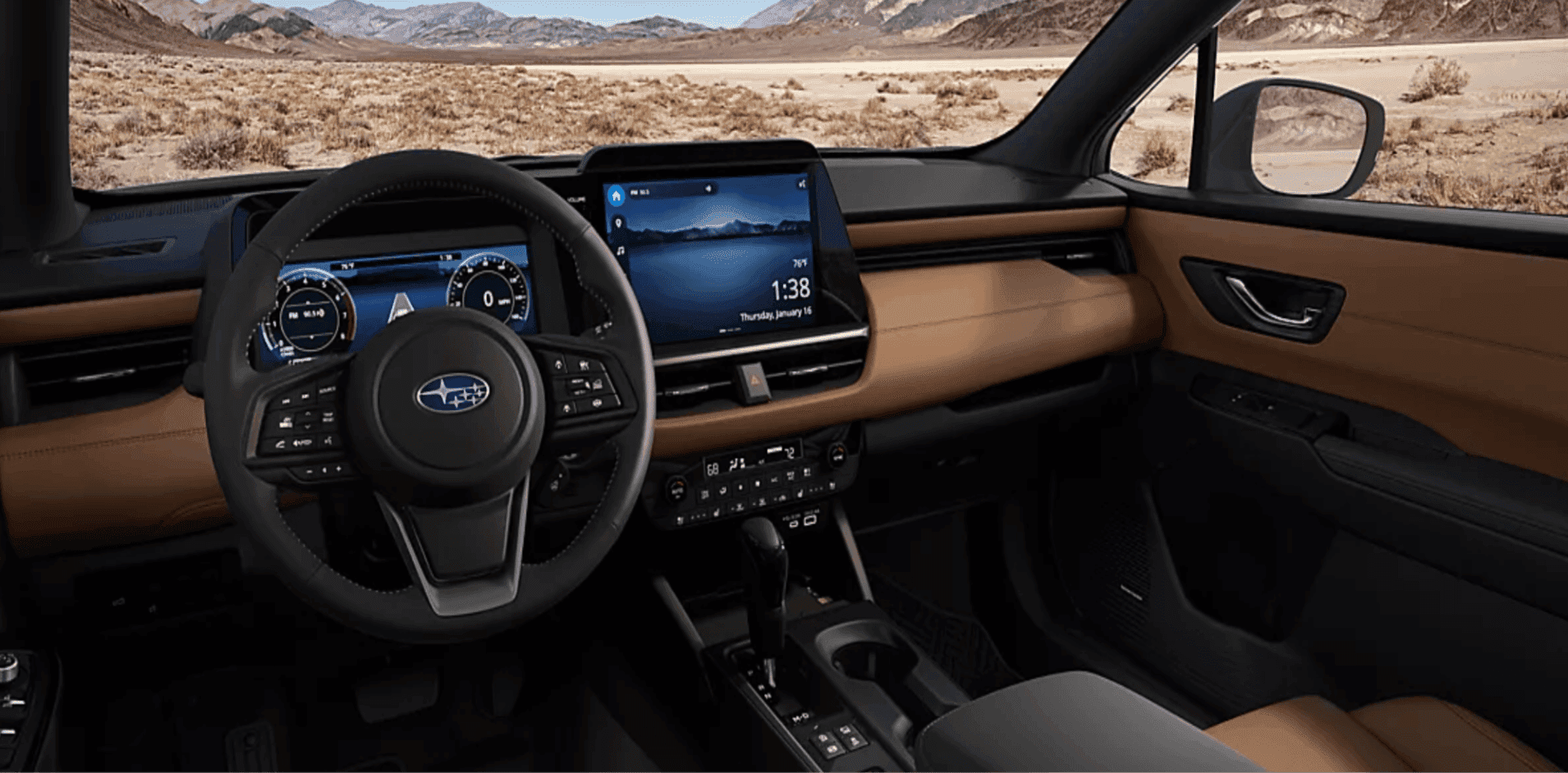 Interior of the 2026 Subaru Outback for sale in Las Vegas at Findlay Subaru of Las Vegas