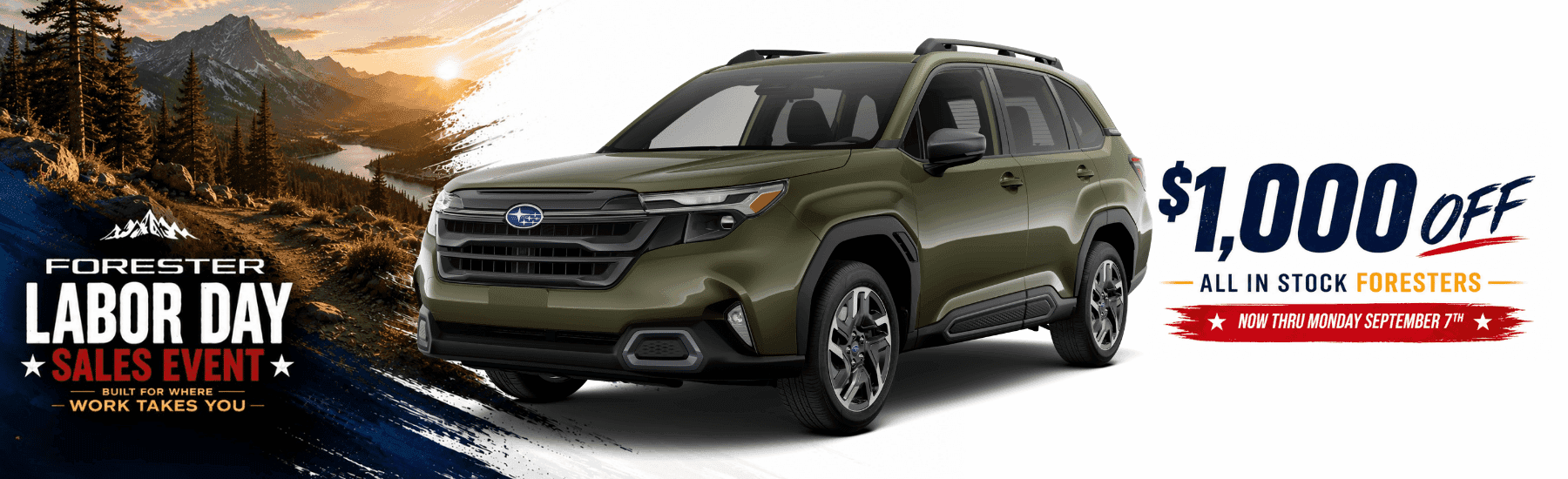Subaru Labor Day Sale
