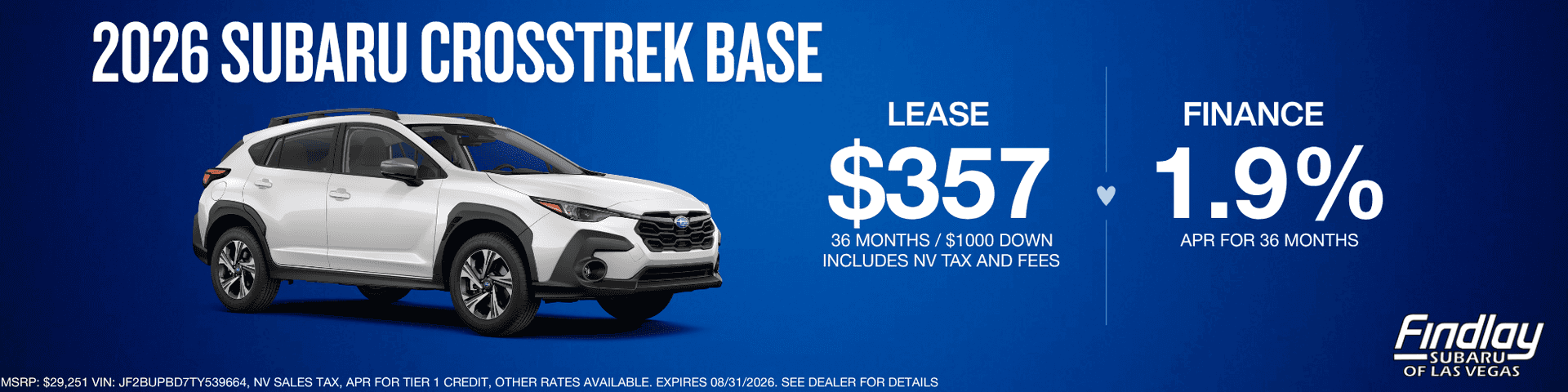 Subaru Specials