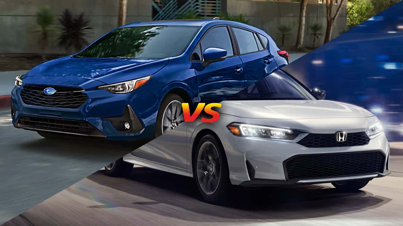 Desert Duel in Las Vegas: 2026 Subaru Impreza vs 2026 Honda Civic