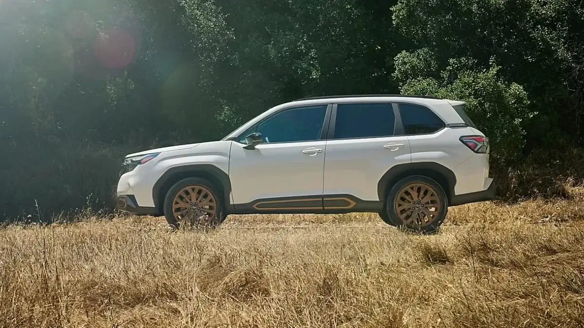 2026 Subaru Forester exterior feature view from Subaru of America's official 2026 Forester gallery