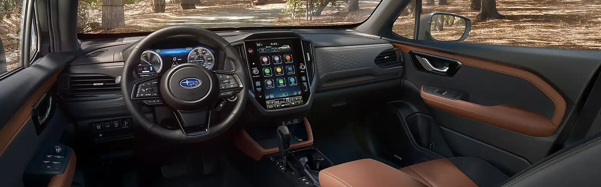 Forester Hybrid spacious interior cabin