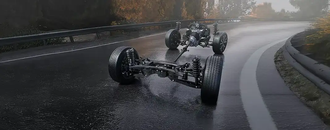 Stability and control with Symmetrical AWD