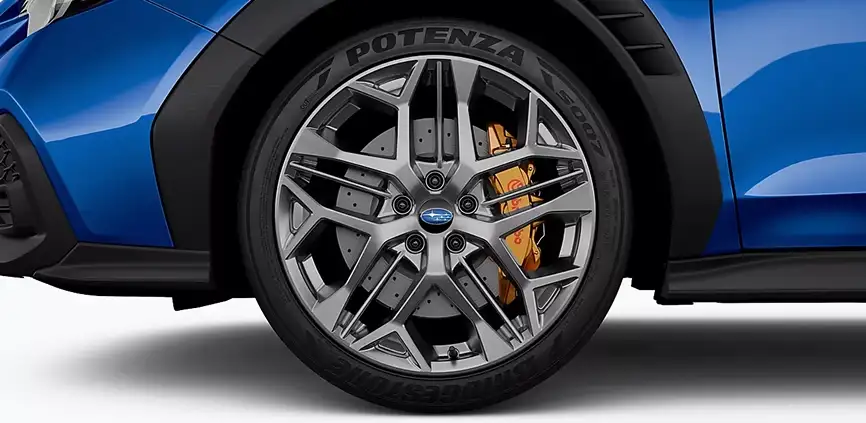WRX tS 19-inch alloy wheels