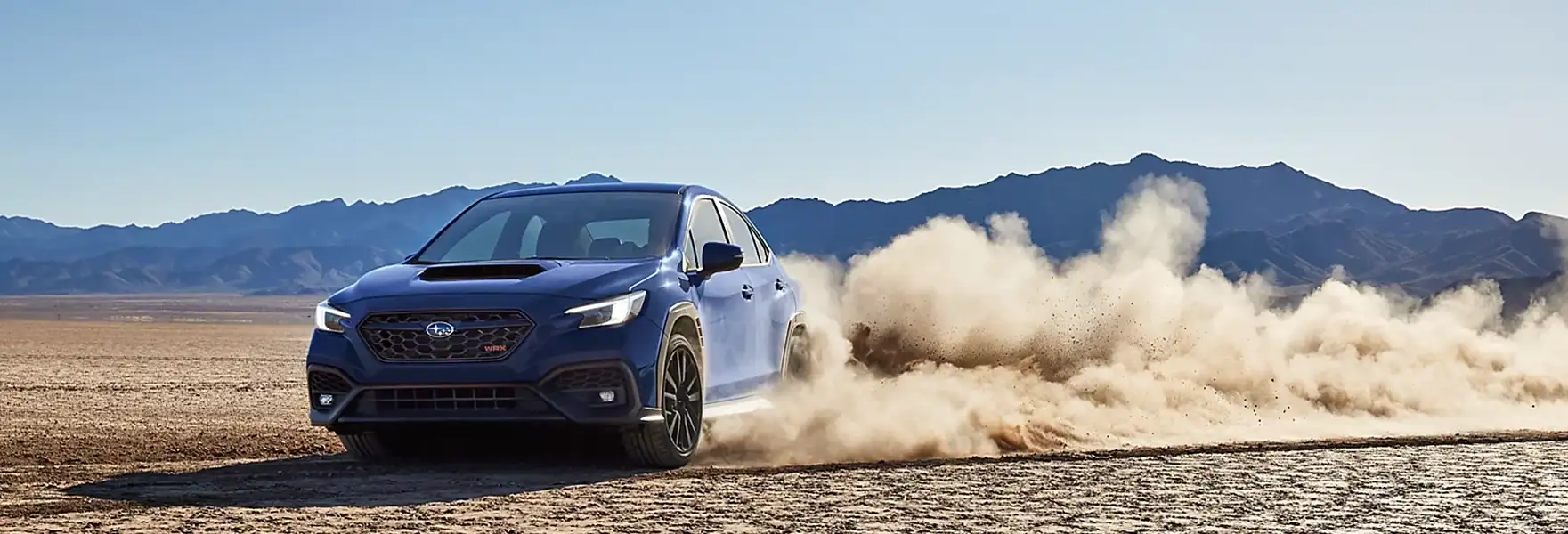 2026 Subaru WRX driving on open road