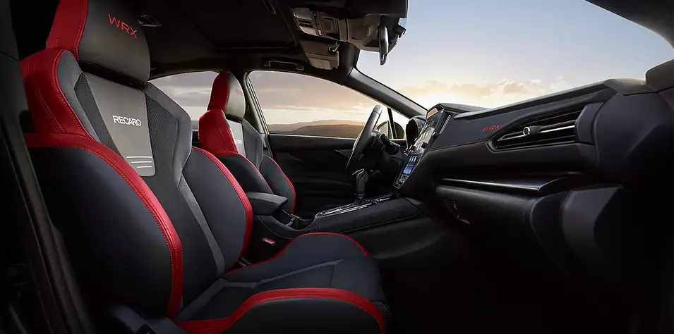 WRX interior detail shot 1