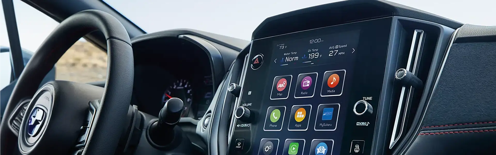 Subaru Multimedia System 11.6-inch touchscreen