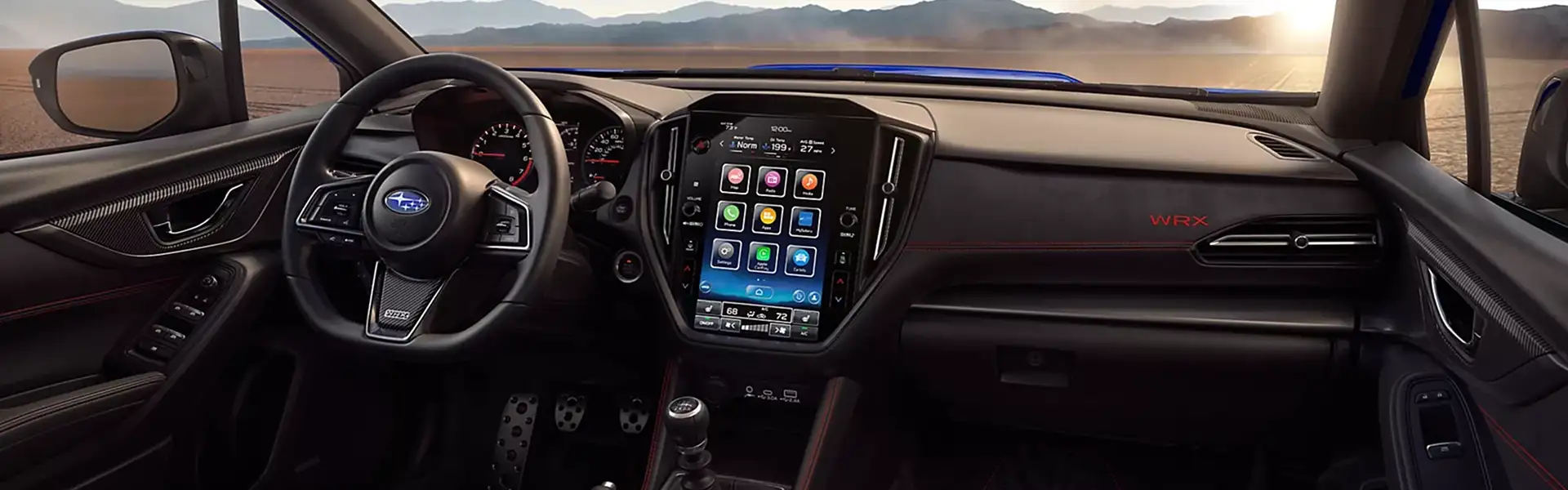 2026 WRX interior driver cockpit