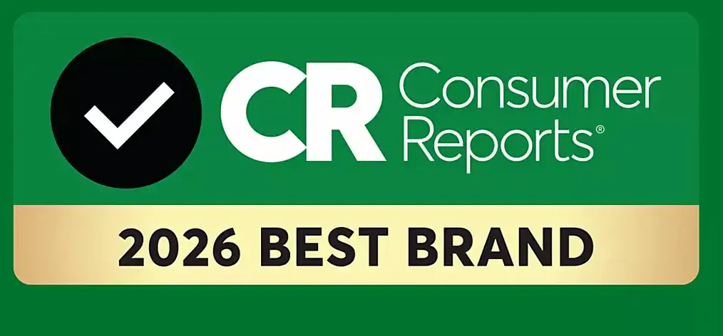 Consumer Reports 2026 Best Brand badge