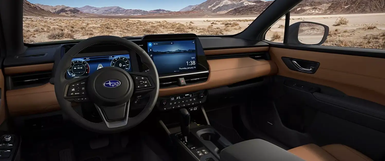 Interior of the 2026 Subaru Outback for sale in Las Vegas at Findlay Subaru of Las Vegas