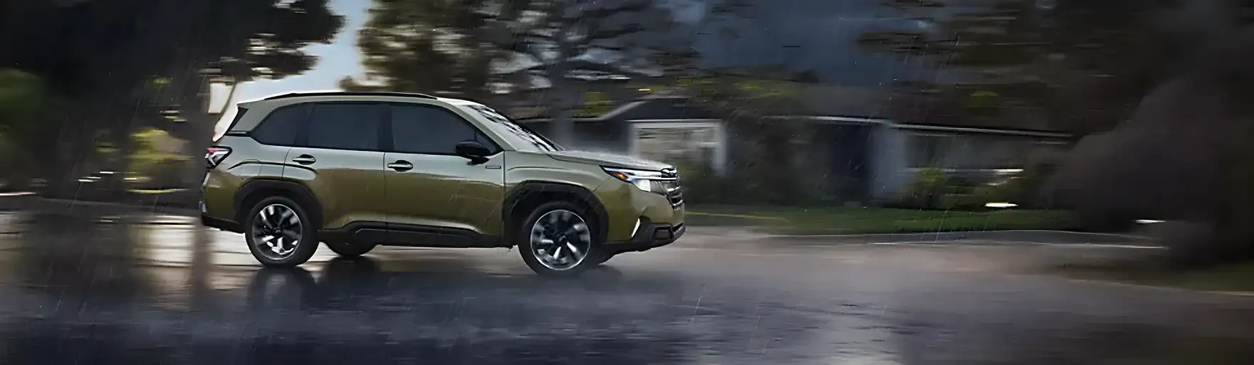 Subaru Forester Hybrid versatile capability on trails