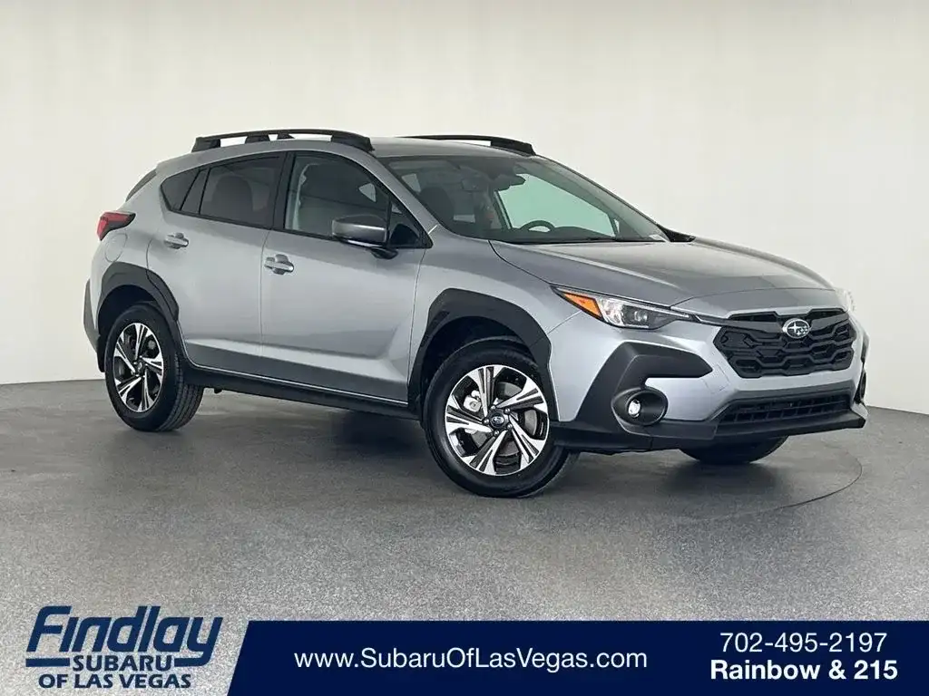 2026 Subaru Crosstrek Premium in silver at Findlay Subaru of Las Vegas, photo 1 of 13