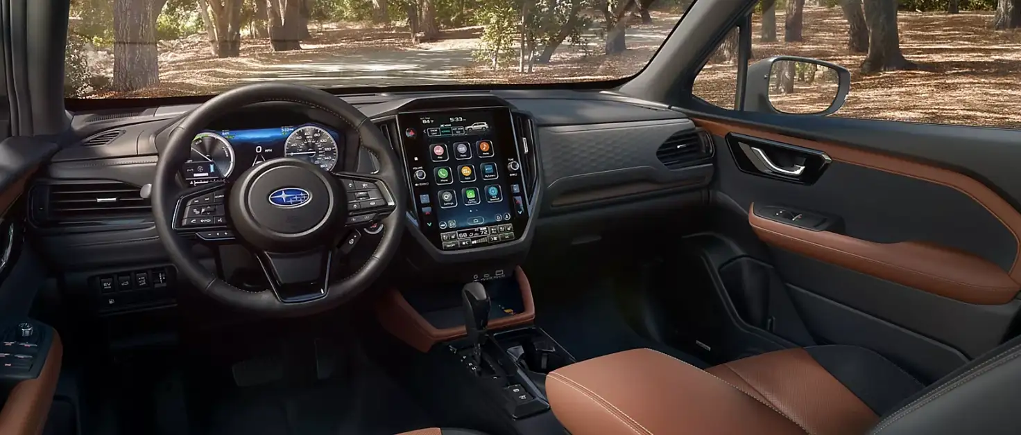 Interior of the 2026 Subaru Forester available for sale in Las Vegas at Findlay Subaru of Las Vegas