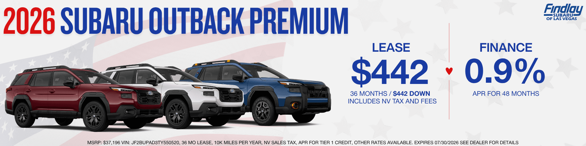 Subaru Specials