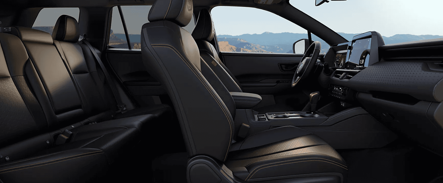 Interior of the 2026 Subaru Outback Wilderness available for sale in Las Vegas at Findlay Subaru of Las Vegas