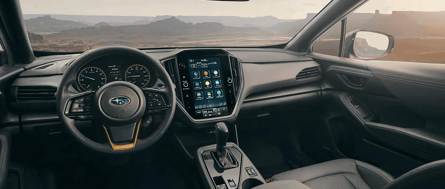 Interior of the 2026 Subaru Crosstrek available for sale in Las Vegas at Findlay Subaru of Las Vegas