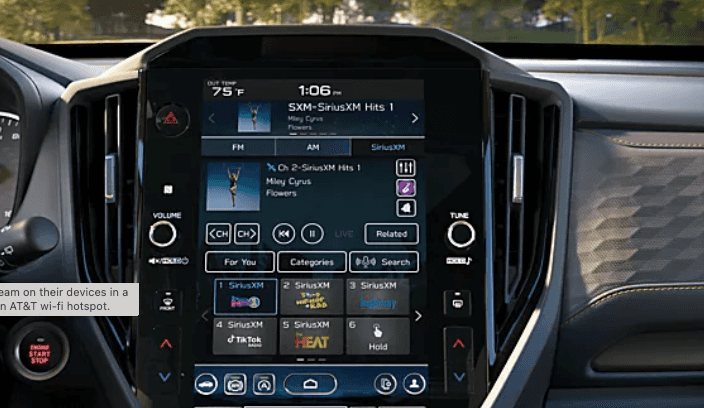 New Subaru vehicles with MySubaru Connected Services, formerly Subaru STARLINK, available at Findlay Subaru of Las Vegas