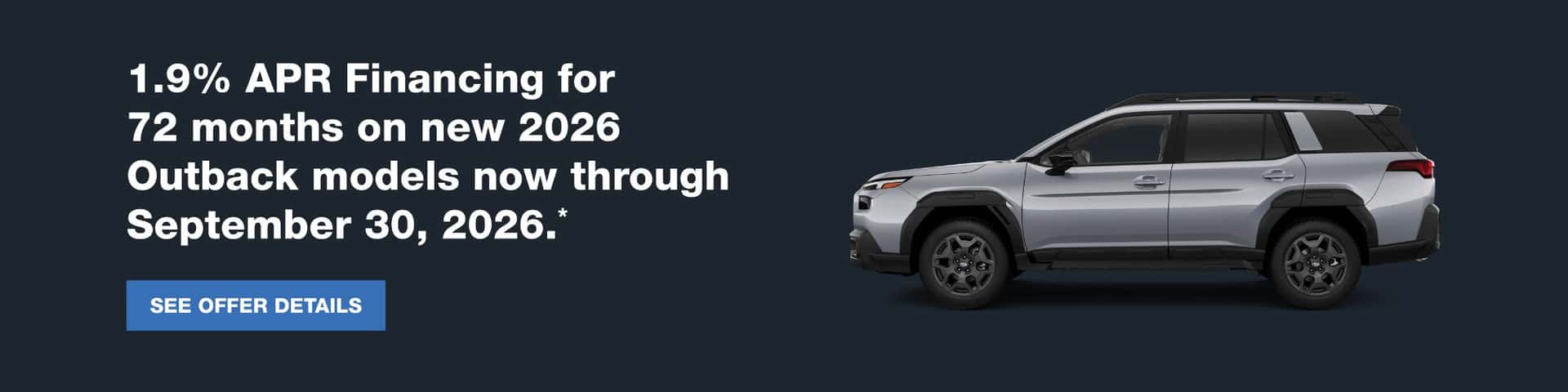 Subaru Outback Sale