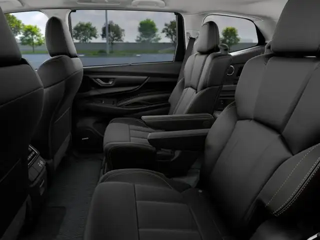 Second-row captain's chairs in the three-row 2026 Subaru Ascent