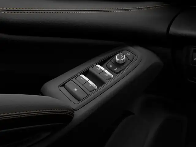 Driver door panel window and mirror controls in the 2026 Subaru Ascent