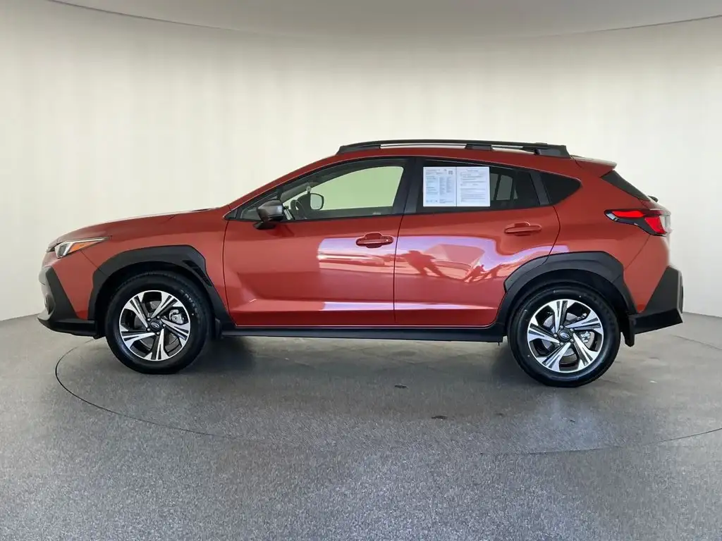 Side profile of a used Subaru Crosstrek at Findlay Subaru of Las Vegas