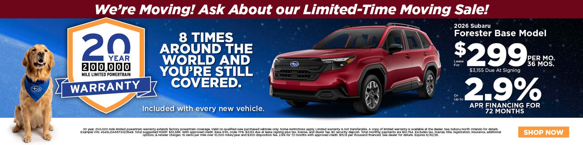 Forester June Offer