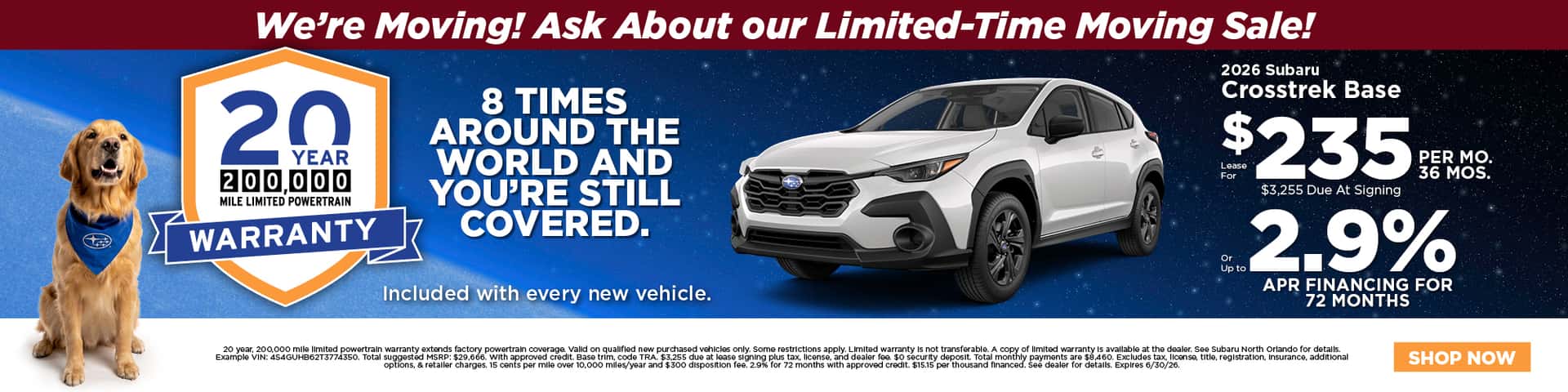 Crosstrek June Offer