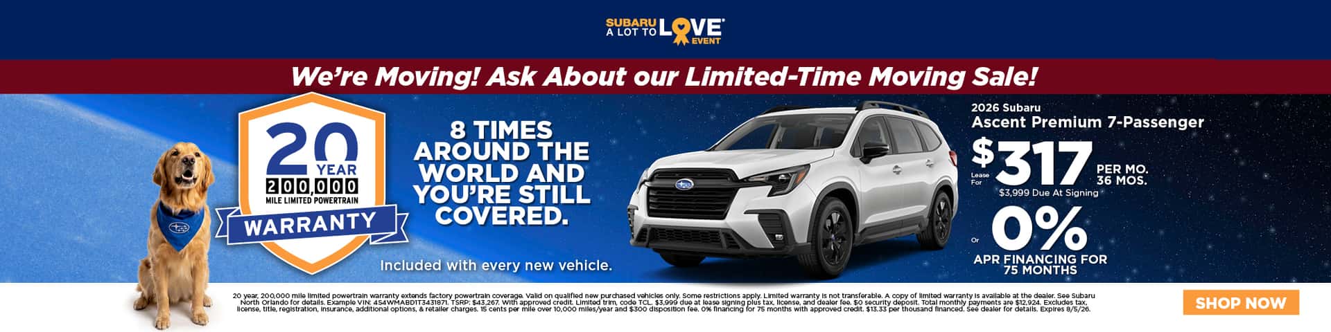 SUBARU A LOT TO LOVE
