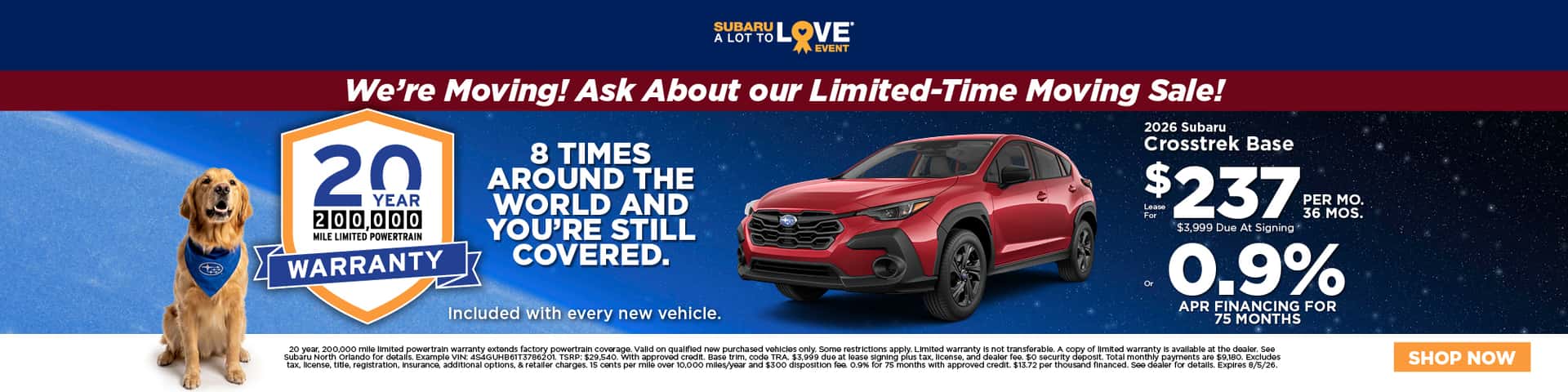 SUBARU A LOT TO LOVE