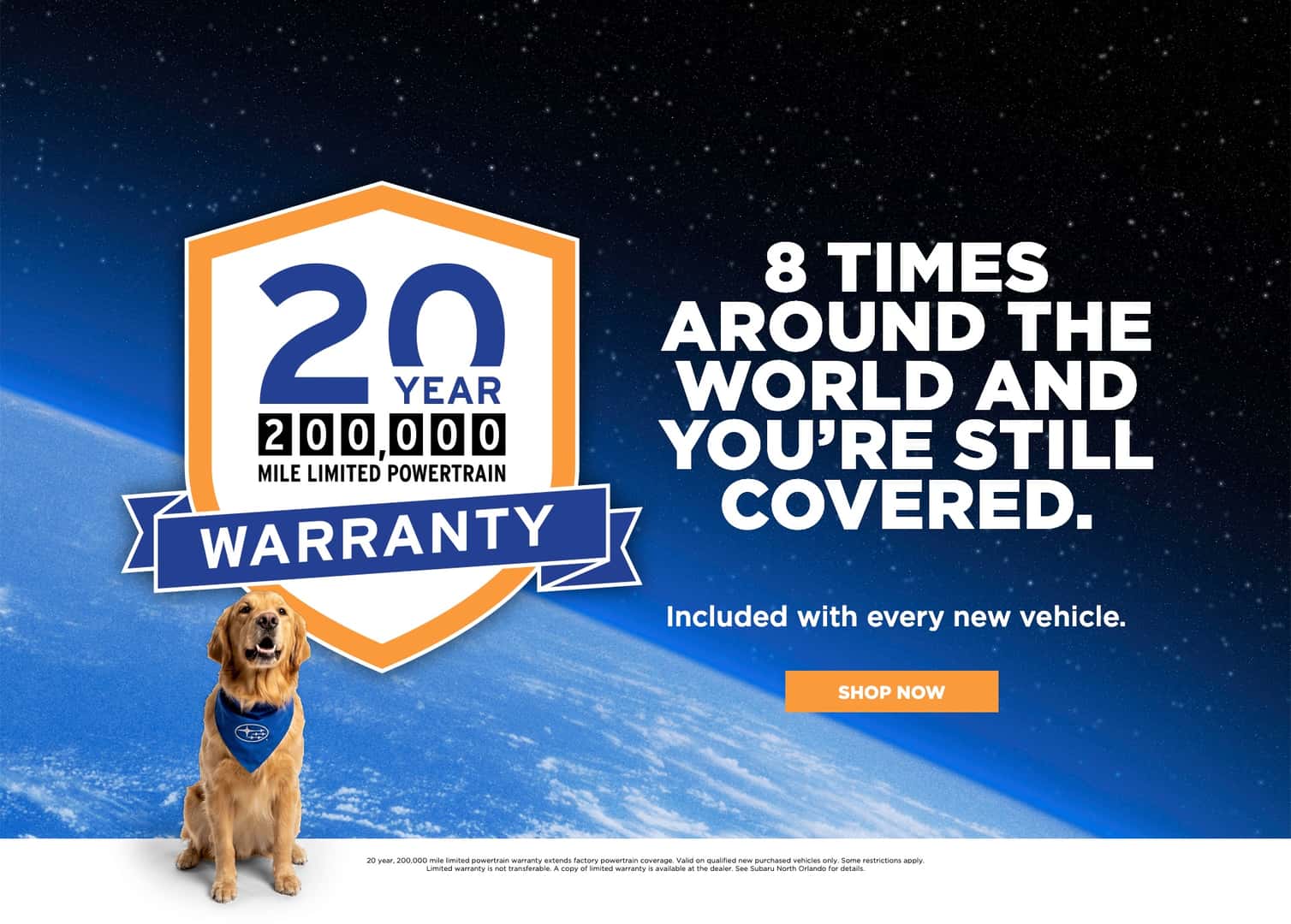 20 Year 200,000 Mile Warranty