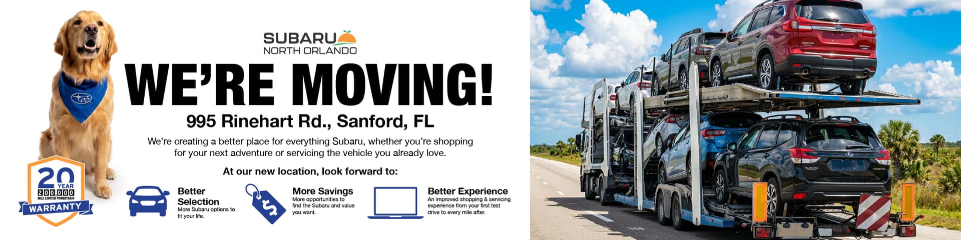 We're Moving
