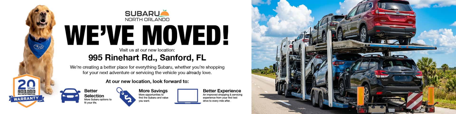 We've Moved