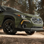 crosstrek in forest