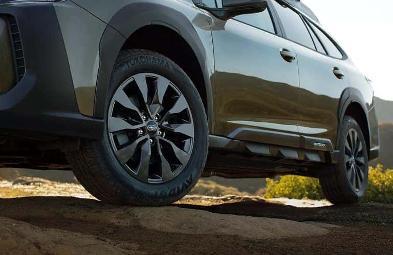 2023 Subaru Outback Ground View of Wheels and Tires