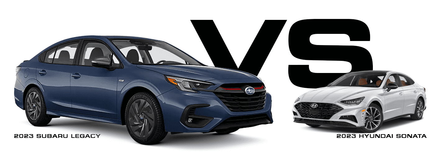 Subaru Legacy versus Hyundai Sonata