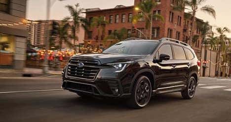 2023 Subaru Ascent Driving Through a City