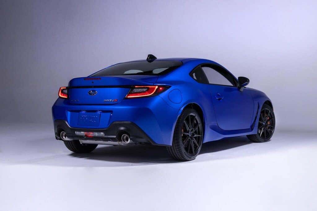 Subaru BRZ tS Rear 3/4 View