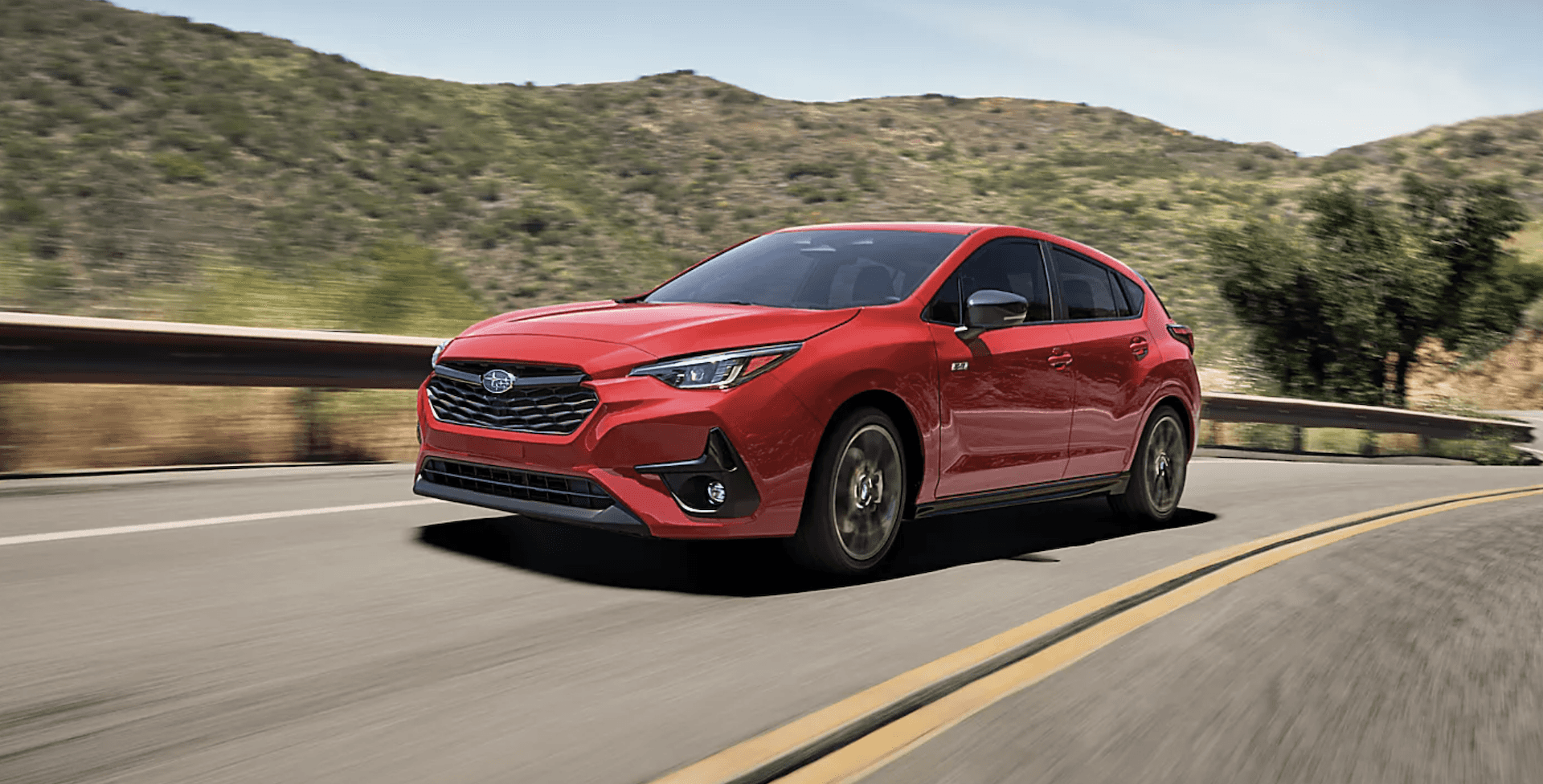 2024 Subaru Impreza On the Road