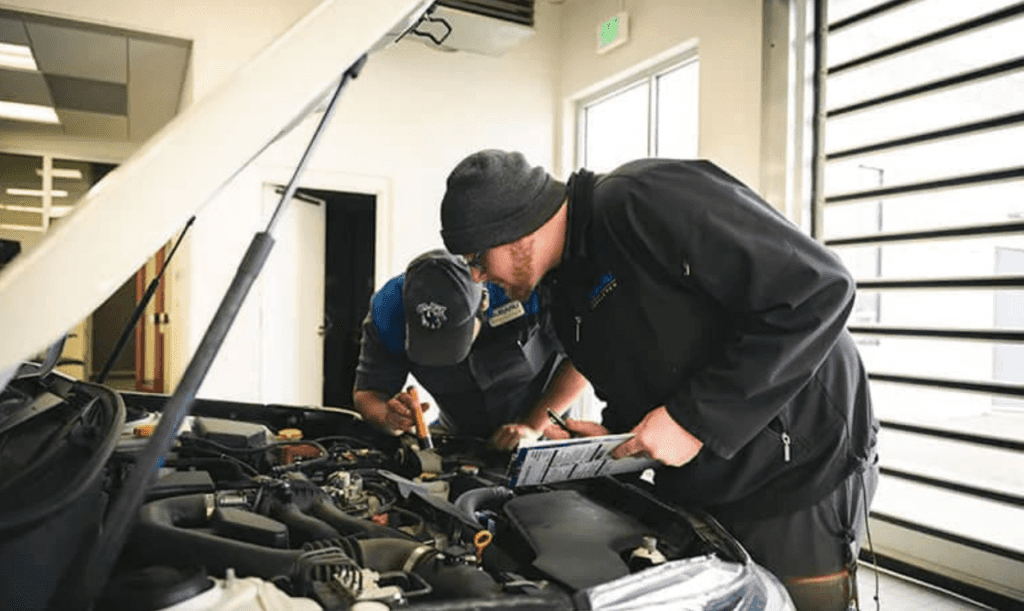 Subaru engine inspection
