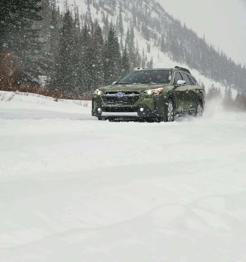 2024 Subaru Outback Off Road in Snow