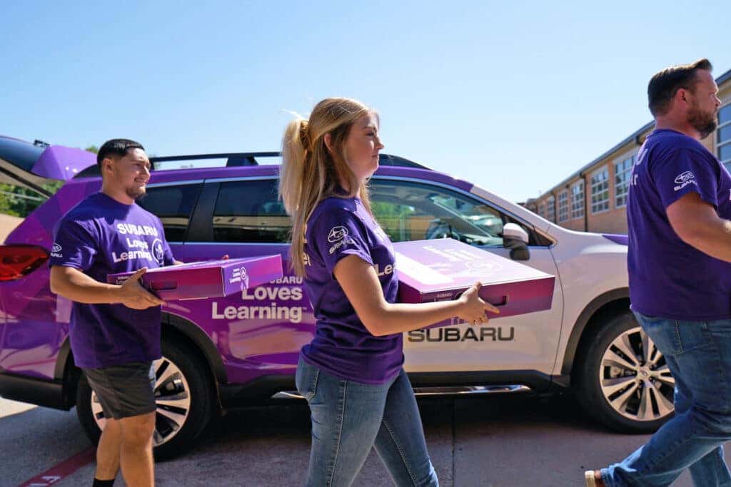 Subaru Loves Learning Volunteers