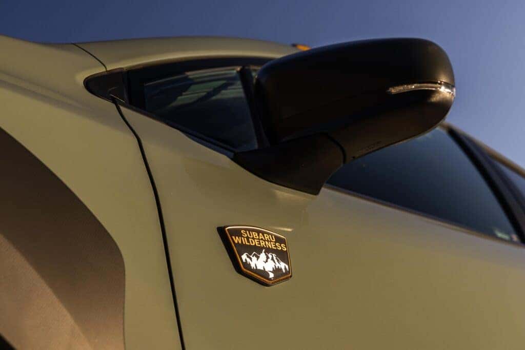 2024 Subaru Crosstrek Wilderness Badging