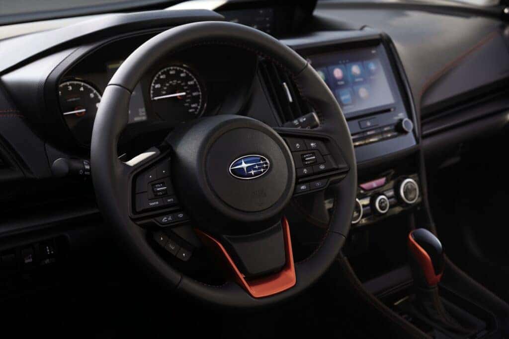 2024 Forester Sport Steering Wheel and front dash