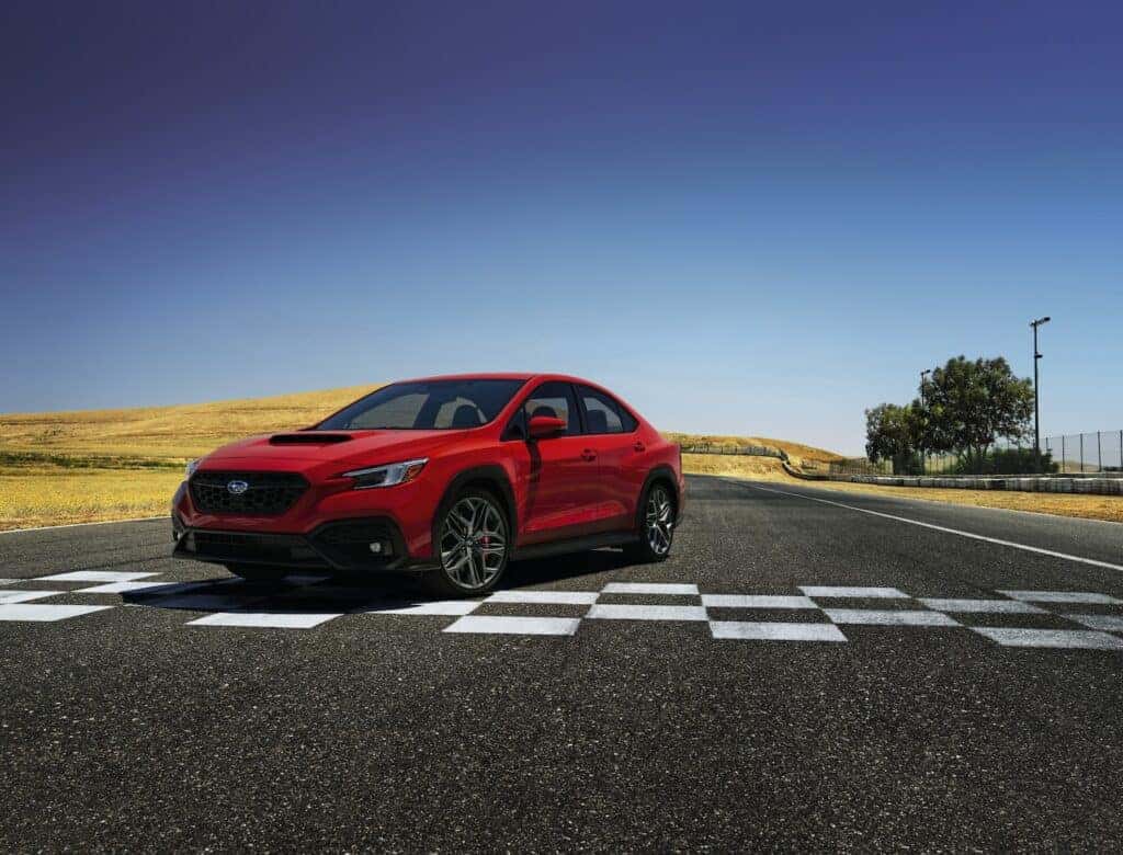 2024 Subaru WRX TR On the Racecourse