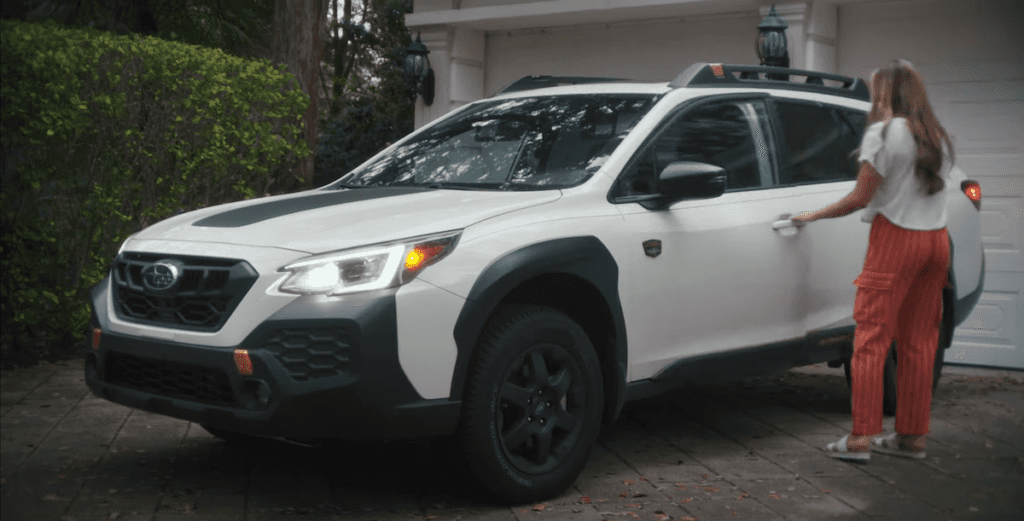 Side view of a Subaru Crosstrek at Home