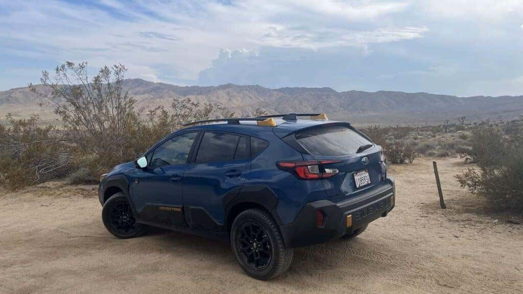 The Side Profile Of The Off-Road Subaru Crosstrek Wilderness