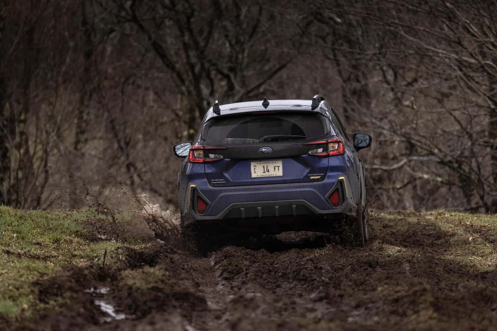 2024 Subaru Crosstrek Sport blue rear