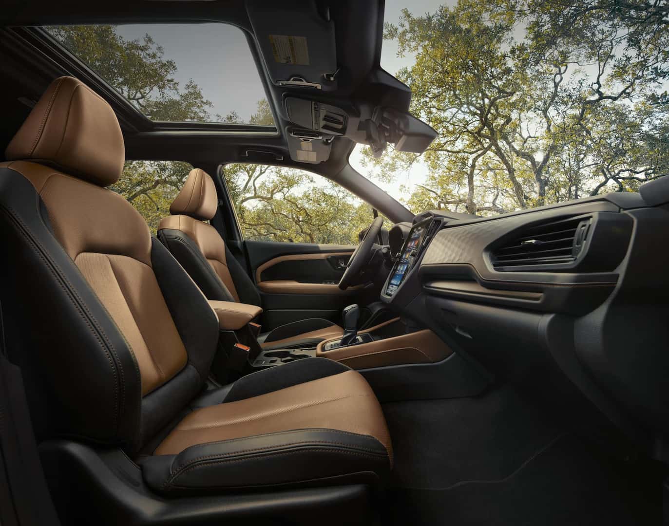 2025 Subaru Forester front row