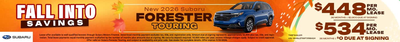 FORESTER-LEASE
